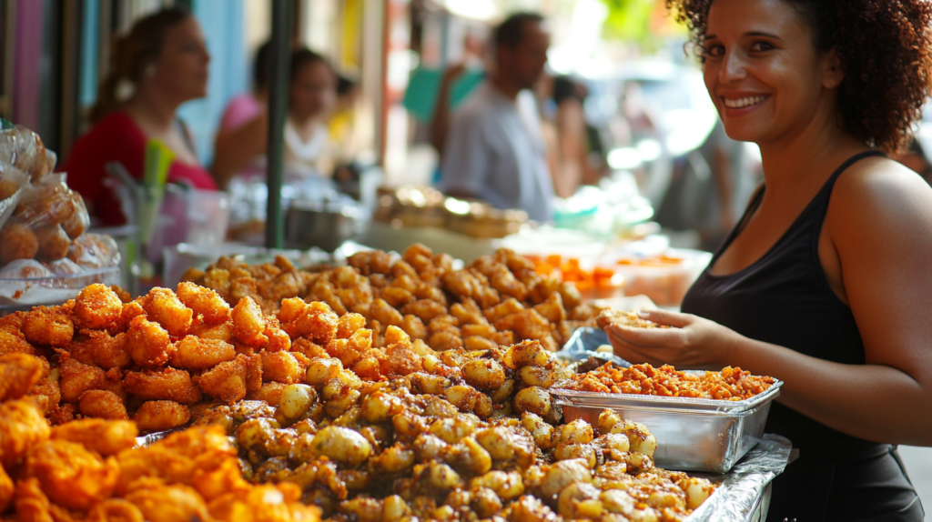 Culinária local da Bahia Brasil